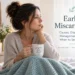 Woman sitting quietly with a mug in a softly lit room beside text introducing an early miscarriage guide.